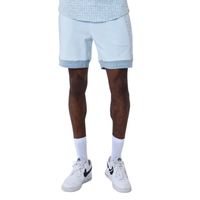 Project X Paris Printed shorts Project X Paris Labyrinthe Bleu Male S
