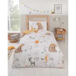 Rapport Home Furnishings Rapport Home Woodland Friends Duvet Set Multi Single