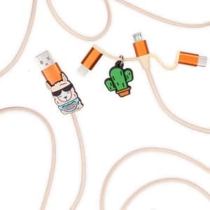 Thumbs Up Llama 3-in-1 Cable