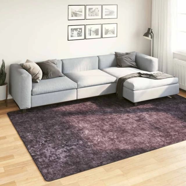 VIDAXL Rug Washable 190x300cm Anthracite Anti Slip Vidaxl 8720286653906