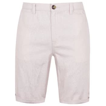 SoulCal Linen Shorts Mens - Stone