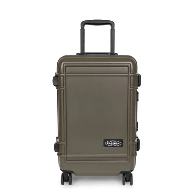 Eastpak Cabin Trolley Spinner Suitcase - Resist'r Cabin Trolley Spinner Suitcase - Resist'r - 55(h) x35(w) x 23(d) cm - Army Olive - Ek0a5bjej32 Army