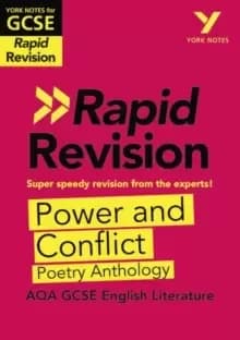 York Notes for AQA GCSE (9-1) Rapid Revision: Power and Conflict - Catch up, revise and be ready for 2021 assessments and 2022 exams