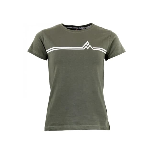 Womens T-Shirt Peak Mountain Aurelie Vert Female M