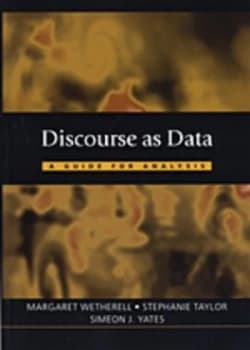 Discourse As Data by Margaret Wetherell Book