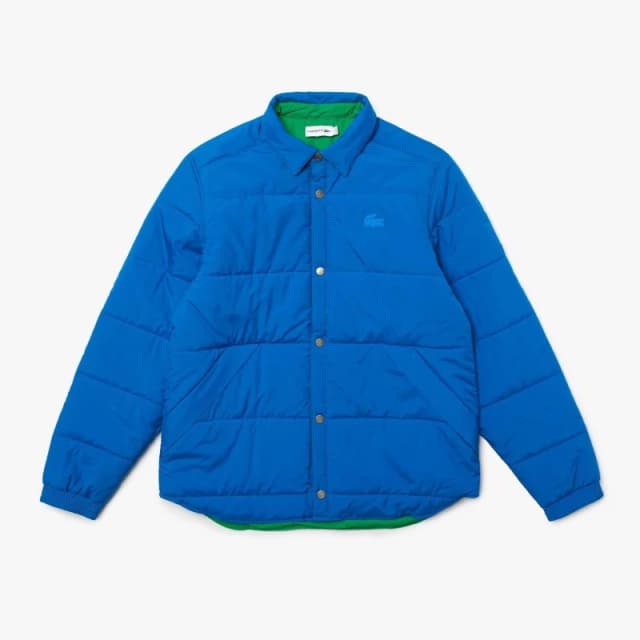 Lacoste Regular Fit Reversible Quilted Overshirt - Multi Multi S