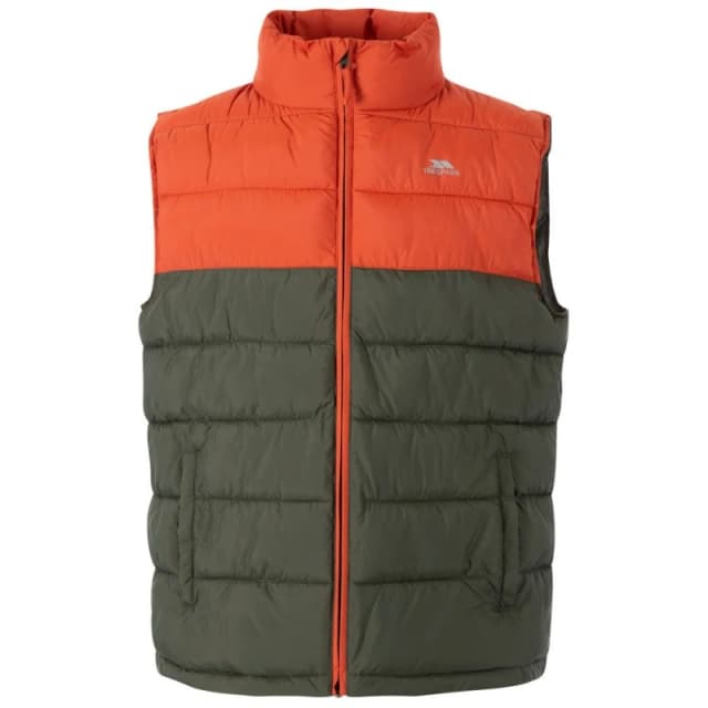 Trespass Trespass Men Oskar Gilet in Burnt Orange Size: Small Burnt Orange S Male 5055320134701