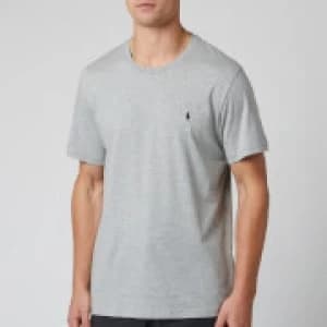 Polo Ralph Lauren Mens Liquid Cotton Jersey T-Shirt - Heather Grey - M