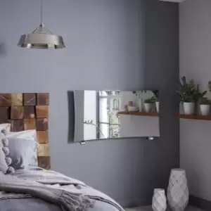 Towelrads Vetro Star 1063 x 532mm Glass Radiator 1604B - Mirror