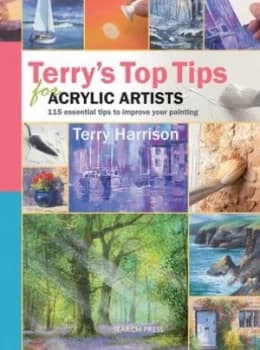 Terrys Top Tips for Acrylic Artists by Terry Harrison Book