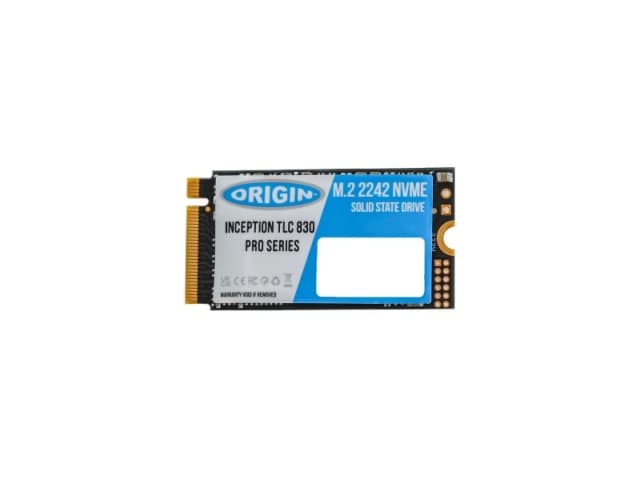 Origin Storage Origin Storage Inception SSD 512GB NVMe M.2 3D TLC 42mm NB-512M.2/NVME-42