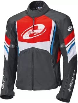Held Baxley Top Motorcycle Textile Jacket, black-red-blue Size M black-red-blue, Size M