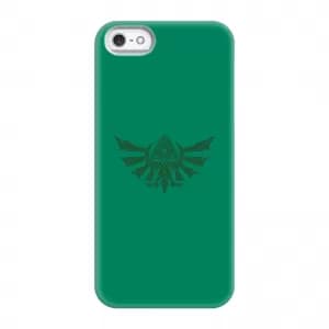 Nintendo The Legend Of Zelda Tribal Hyrule Crest Phone Case - iPhone 5/5s - Snap Case - Gloss