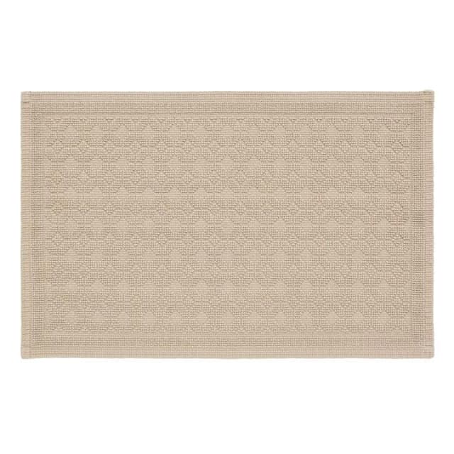Murmur Natural Cotton 'Stella' Bath Mat - Bath mat 50 x 80cm