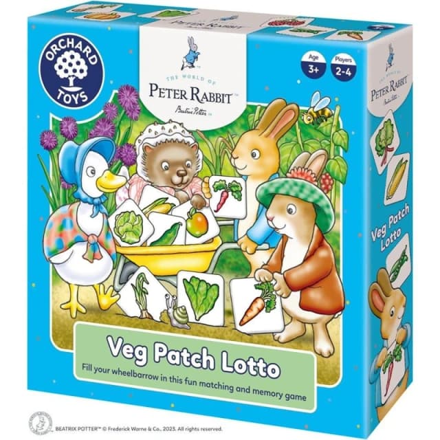 Orchard Toys Peter Rabbit Veg Patch Lotto Multi unisex