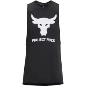 Under Armour Project Rock Brahma Sleeveless Vest Mens - Black