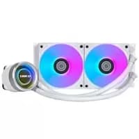 Lian Li Galahad II Trinity AIO 240mm ARGB CPU Water Cooler - White