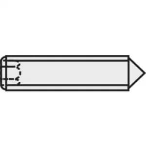 TOOLCRAFT 827337 Grub screw M3 10 mm Steel 20 pc(s)