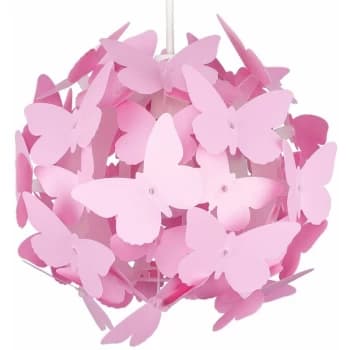 Minisun - Butterfly Ceiling Pendant Lampshade - Pink
