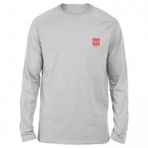 Transformers Autobots Unisex Long Sleeved T-Shirt - Grey - L