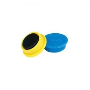Nobo Magnetic Whiteboard Magnets 10 pack 24mm Coloured Magnets