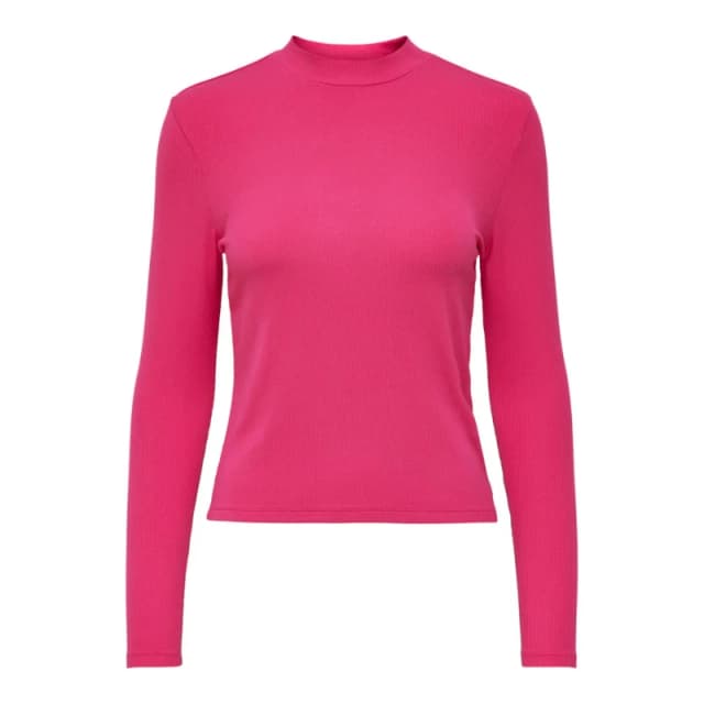 Only Womens long sleeve top Only onlastra Rouge Female M