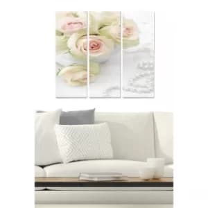 MDF95721085 Multicolor Decorative MDF Painting (3 Pieces)