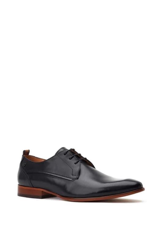 Base London Base London Men Gambino Excel Derby Shoe in Black Size: 13 Black 13 Male 5038538369974
