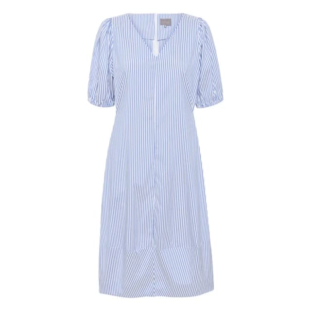 culture Womens puff-sleeve dress CULTURE Abigail Bleu Female M