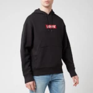 Levis Mens Relaxed Graphic Hoodie - Mineral Black - XL
