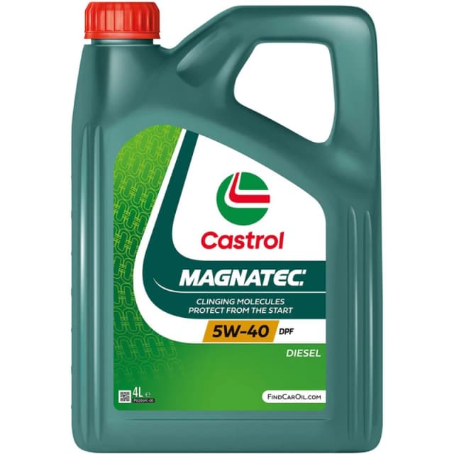 Castrol 15F911 Engine oil Castrol Magnatec 5W-40 DPF Capacity: 4l, Synthetic Oil Engine Oil (1862)
