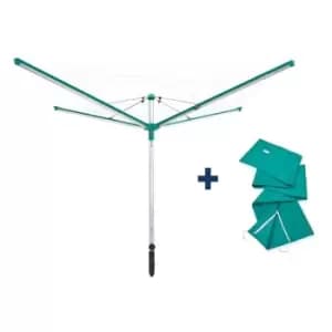 Leifheit - Linomatic 600 Deluxe 60m Rotary Dryer With Cover