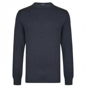 Paul And Shark Patch Sweatshirt - Charcoal 067