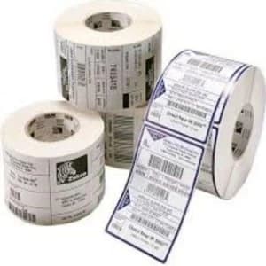 Zebra 3004645 Original Z-Perform Printer Label 1000T (100mm x 100mm) White
