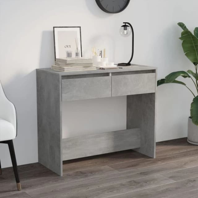 VIDAXL Console Table Concrete Grey 89x41x76.5cm Steel Vidaxl 8720286834824