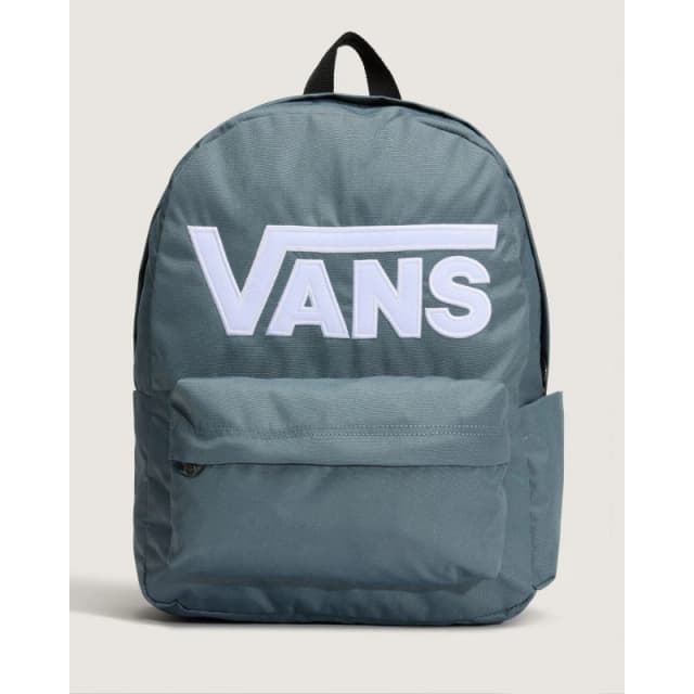 Vans Old Skool Drop V Backpack with Embroidered Logo Blue-Grey Women ONE SIZE