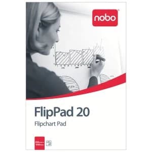 Nobo 1901631 20 Page 650x955mm Flipchart Pad - Single Pack