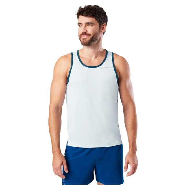 Nathan Mens Performance Running Vest Sky Blue male Small