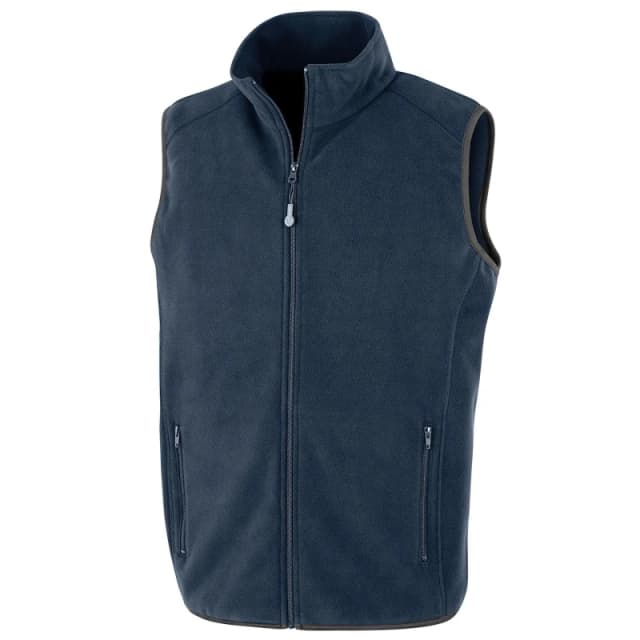 Result Result Men Polarthermic Fleece Body Warmer in Navy Size: X-Small Navy XS Male 5059958643512