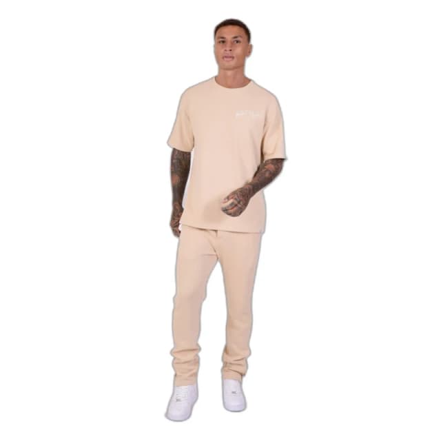 Project X Paris Mesh joggers with side stripes Project X Paris Beige Male S