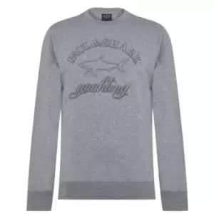 Paul And Shark Logo Sweatshirt - Grey