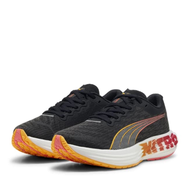 Puma Deviate Nitro 2 Womens Running Shoes - Black 4