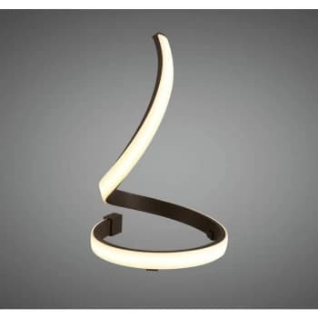 Nur Table lamp oxidized brown 15W LED 2800K, 1200lm, frosted acrylic / oxidized brown