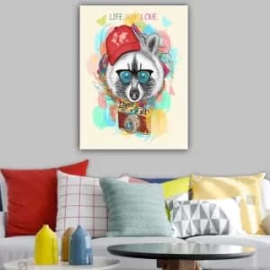 417207886_70100 Multicolor Decorative Canvas Painting