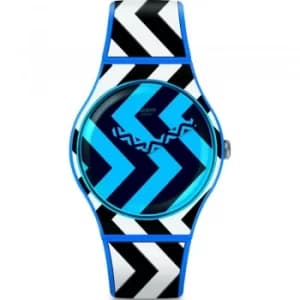 Unisex Swatch Bluzag Watch
