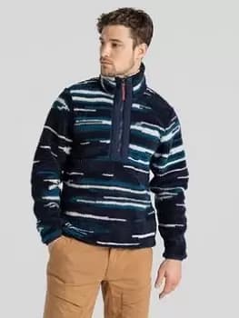 Craghoppers Eccles Half Zip, Blue, Size XL, Men