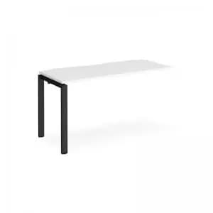 Adapt add on unit single 1400mm x 600mm - Black frame and white top