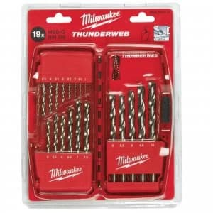 Milwaukee 19 Piece Thunderweb Hss-G Drill Set