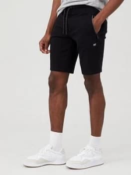 Superdry Collective Jersey Shorts - Black, Size XL, Men