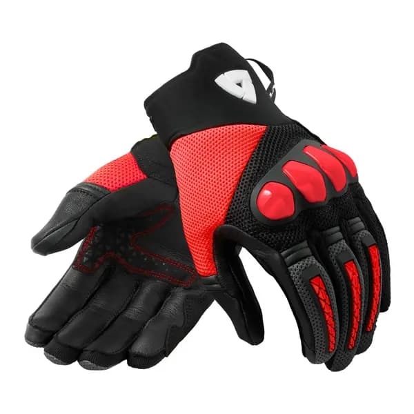 REV'IT! Gloves Speedart Air Black Neon Red Size 2XL